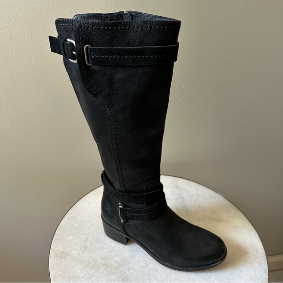UGG Darcie AMPUTEE RIGHT BOOT ONLY Leather Tall Riding Boot Equestrian Size 7 - Picture 1 of 16